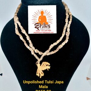 UNPOLISHED TULSI JAPA MALA BEADS