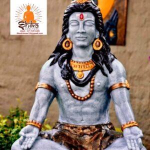 SHIVA IN MEDITATION - GOLD - 71CM